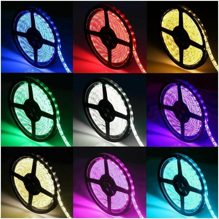 5M 5050 RGB LED Strip Light WIFI Smart Home Power Kit Set (Not waterproof) - Bare Board Light by PMC TechLife | Online Shopping South Africa | PMC TechLife