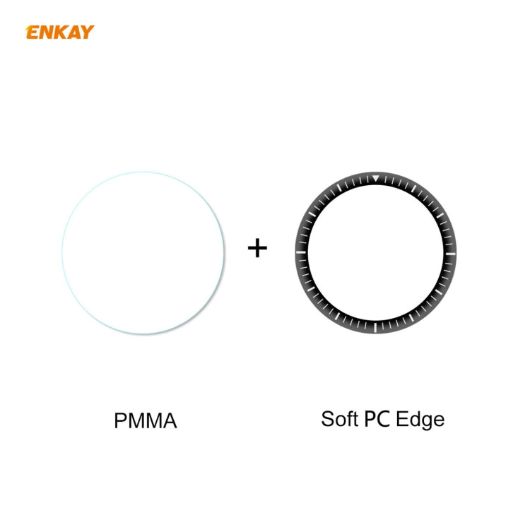 5 PCS For Amazfit GTR 2 ENKAY Hat-Prince 3D Full Screen Soft PC Edge + PMMA HD Screen Protector Film - free shipping - PMC TechLife - Order now!