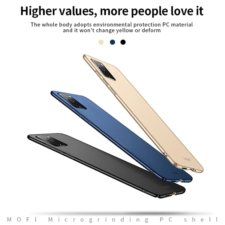 For Samsung Galaxy S20 FE MOFI Frosted PC Ultra-thin Hard Case(Black) - free shipping - PMC TechLife - Order now!