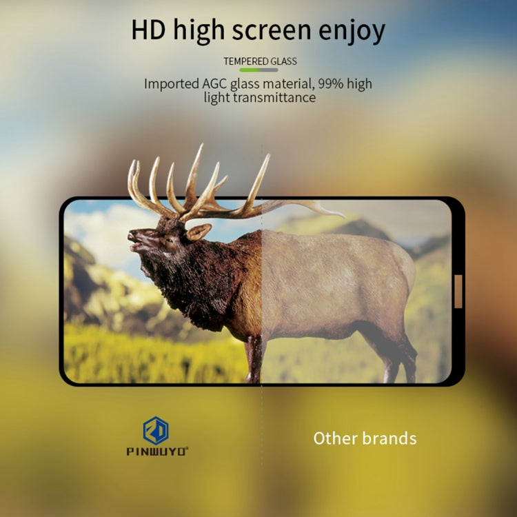For Nokia 3.4 PINWUYO 9H 2.5D Full Screen Tempered Glass Film(Black) - Nokia Tempered Glass by PINWUYO | Online Shopping South Africa | PMC TechLife | Buy Now Pay Later Mobicred
