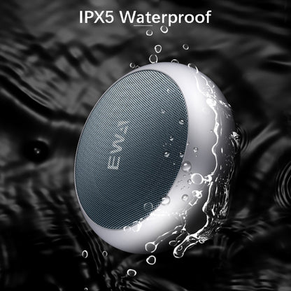 EWA A110 IPX5 Waterproof Portable Mini Metal Wireless Bluetooth Speaker Supports 3.5mm Audio & 32GB TF Card & Calls(Blue) - Mini Speaker by EWA | Online Shopping South Africa | PMC Jewellery | Buy Now Pay Later Mobicred