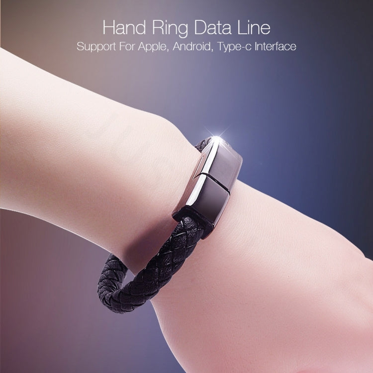 XJ-28 3A USB to 8 Pin Creative Bracelet Data Cable, Cable Length: 22.5cm(White) - Multifunction Cable by PMC TechLife | Online Shopping South Africa | PMC TechLife