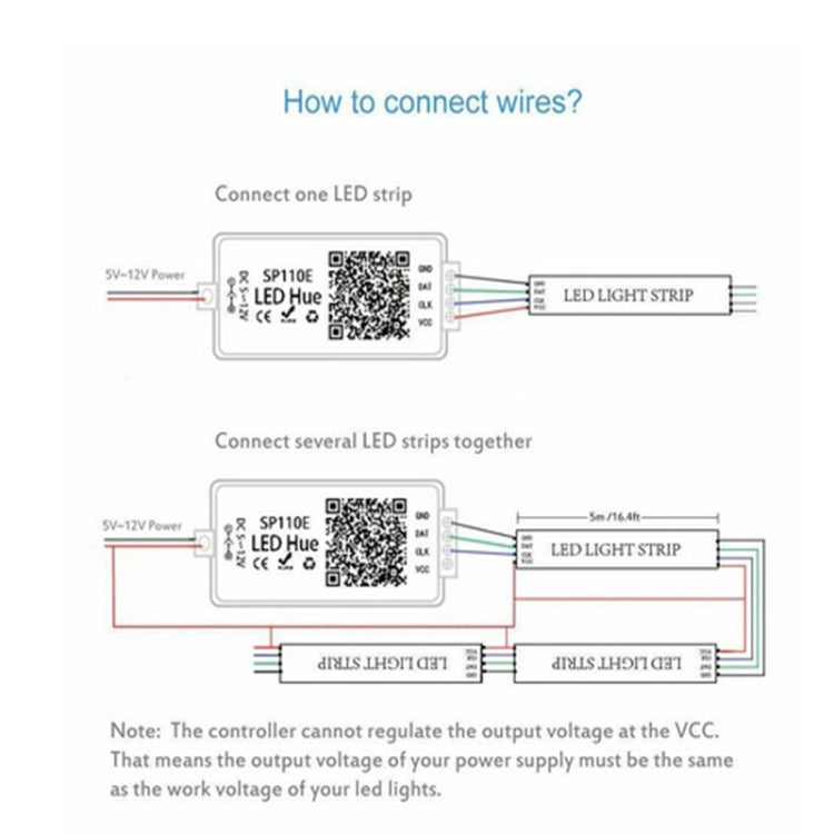 SP110E Bluetooth Pixel light Controller WS2811 WS2812B ws2812 dimmer SK6812 RGB RGBW APA102 WS2801 pixels Led Strip IOS Android - LED Controller by PMC TechLife | Online Shopping South Africa | PMC TechLife | Buy Now Pay Later Mobicred