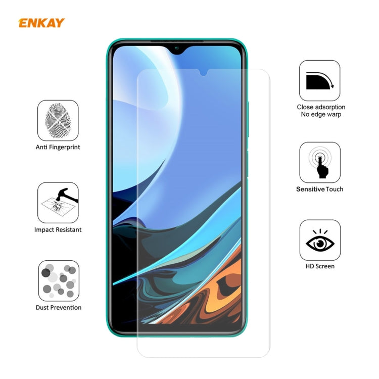 For Xiaomi Redmi 9T 2 PCS ENKAY Hat-Prince 0.1mm 3D Full Screen Protector Explosion-proof Hydrogel Film - For Xiaomi by ENKAY | Online Shopping South Africa | PMC TechLife | Buy Now Pay Later Mobicred