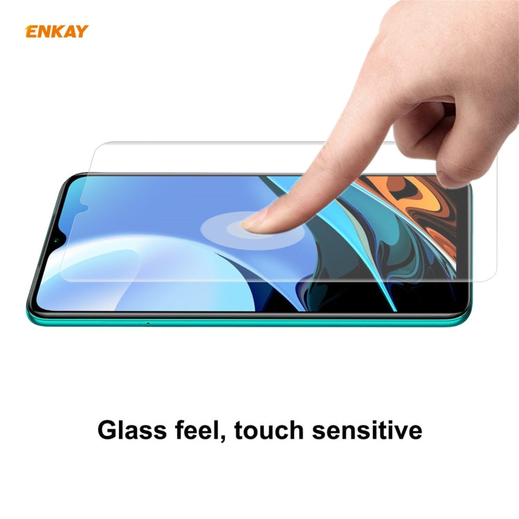For Xiaomi Redmi 9T 2 PCS ENKAY Hat-Prince 0.1mm 3D Full Screen Protector Explosion-proof Hydrogel Film - For Xiaomi by ENKAY | Online Shopping South Africa | PMC TechLife | Buy Now Pay Later Mobicred