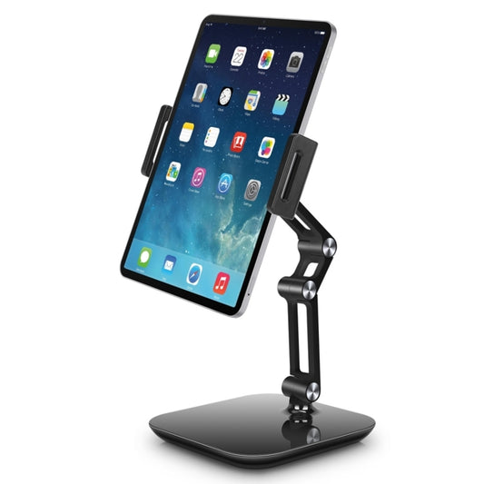 NS-06B Aluminum Alloy Foldable Adjustable Tablet Desk Stand for iPad, Huawei, Apple - Lazy Bracket by PMC Jewellery | Online Shopping South Africa | PMC Jewellery