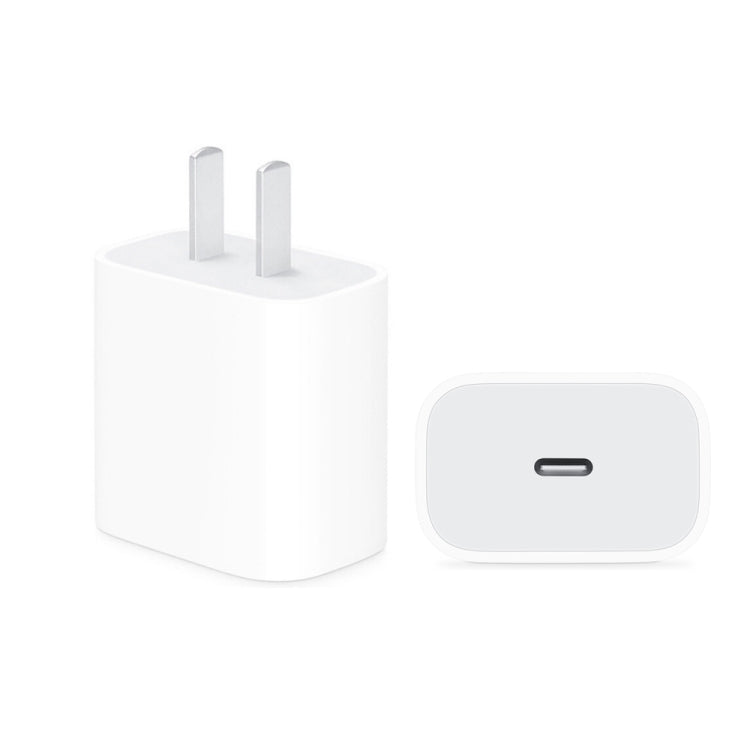 PD 20W Single USB-C / Type-C Port Travel Charger + 3A PD3.0 USB-C / Type-C to 8 Pin Fast Charge Data Cable Set, US Plug 2m - USB Charger by PMC TechLife | Online Shopping South Africa | PMC TechLife | Buy Now Pay Later Mobicred