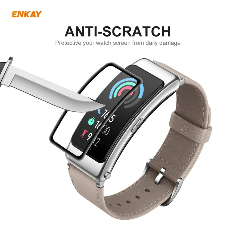 For Huawei B6 2 PCS ENKAY Hat-Prince 3D Full Screen Soft PC Edge + PMMA HD Screen Protector Film - Screen Protector by ENKAY | Online Shopping South Africa | PMC TechLife | Buy Now Pay Later Mobicred