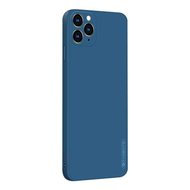 For iPhone 11 Pro PINWUYO Sense Series Liquid Silicone TPU Mobile Phone Case(Blue) - free shipping - PMC TechLife - Order now!