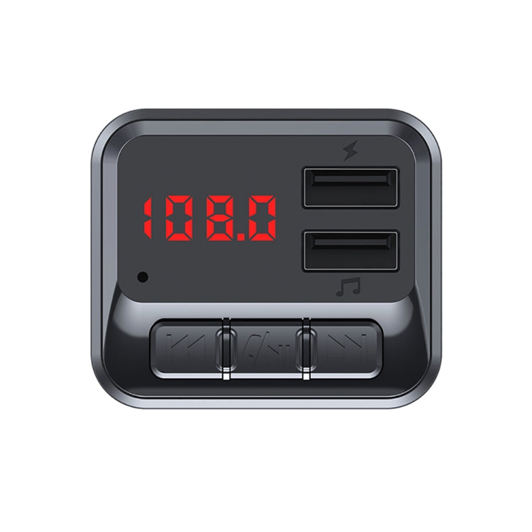 C6 MP3 Modulator Hands-free Wireless Audio Receiver 3.1A Dual USB Fast Charger FM Transmitter Car Kit - Cigar Socket by PMC TechLife | Online Shopping South Africa | PMC TechLife