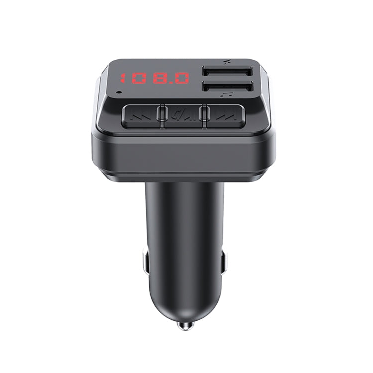 C6 MP3 Modulator Hands-free Wireless Audio Receiver 3.1A Dual USB Fast Charger FM Transmitter Car Kit - Cigar Socket by PMC TechLife | Online Shopping South Africa | PMC TechLife