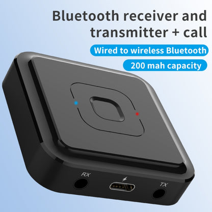 BT-22  5.1 Bluetooth Receiver &Transmitter 2 in 1 Supports Voice Calls - Audio Receiver Transmitter by PMC Jewellery | Online Shopping South Africa | PMC Jewellery