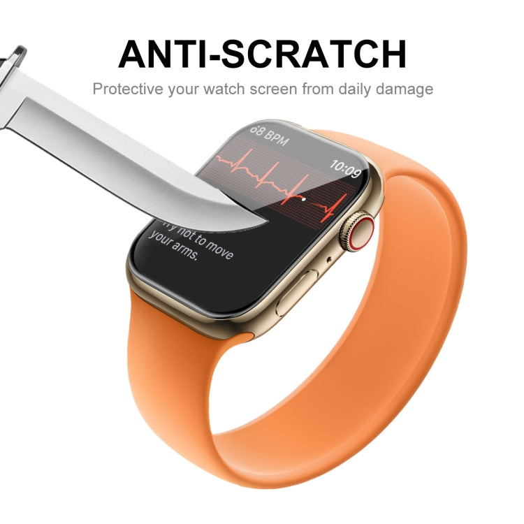 5 PCS ENKAY Hat-Prince Case Friendly 3D Full Screen PET Curved Hot Bending HD Screen Protector Film For Apple Watch Series 7 41mm(Transparent) - Others by ENKAY | Online Shopping South Africa | PMC Jewellery | Buy Now Pay Later Mobicred