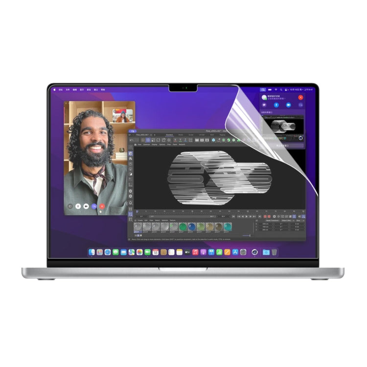 For MacBook Pro 16.2 inch A2485/A2880 2023 ENKAY Clear HD PET Laptop Screen Protector - free shipping - PMC TechLife - Order now!