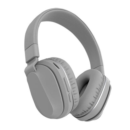 P2 Foldable Stereo Bluetooth Wireless Headset Built-in Mic for PC / Cell Phones(Gray) - Headset & Headphone by PMC Jewellery | Online Shopping South Africa | PMC Jewellery