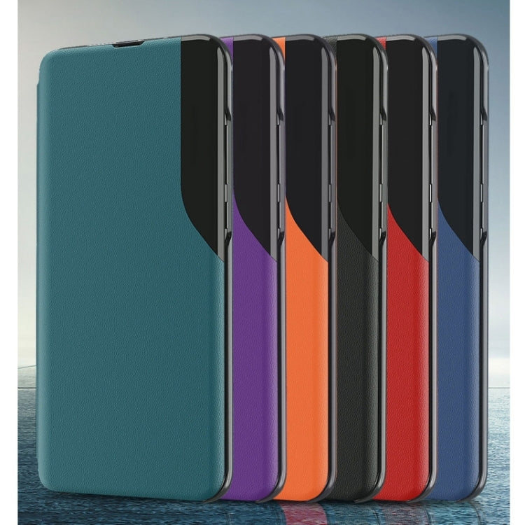 For Xiaomi Redmi Note 11 Pro Global Version Attraction Flip Holder Leather Phone Case(Blue) - Xiaomi Cases by PMC TechLife | Online Shopping South Africa | PMC TechLife | Buy Now Pay Later Mobicred