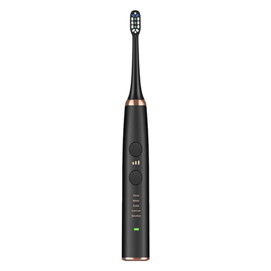 Wireless Induction Charging Ultrasonic Electric Toothbrush(Black) - Toothbrushes by PMC Jewellery | Online Shopping South Africa | PMC Jewellery