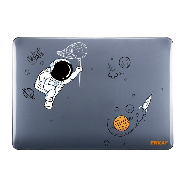 For MacBook Air 13.3 inch A2179 / A2337 ENKAY Spaceman Pattern Laotop Protective Crystal Case(Spaceman No.2) - MacBook Air Cases by ENKAY | Online Shopping South Africa | PMC TechLife | Buy Now Pay Later Mobicred