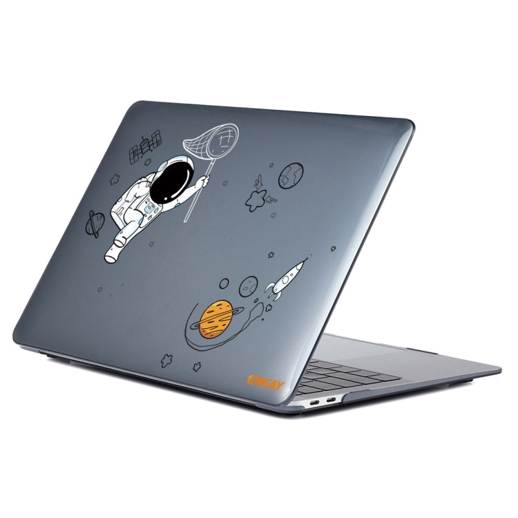 For MacBook Air 13.3 inch A2179 / A2337 ENKAY Spaceman Pattern Laotop Protective Crystal Case(Spaceman No.2) - MacBook Air Cases by ENKAY | Online Shopping South Africa | PMC TechLife | Buy Now Pay Later Mobicred