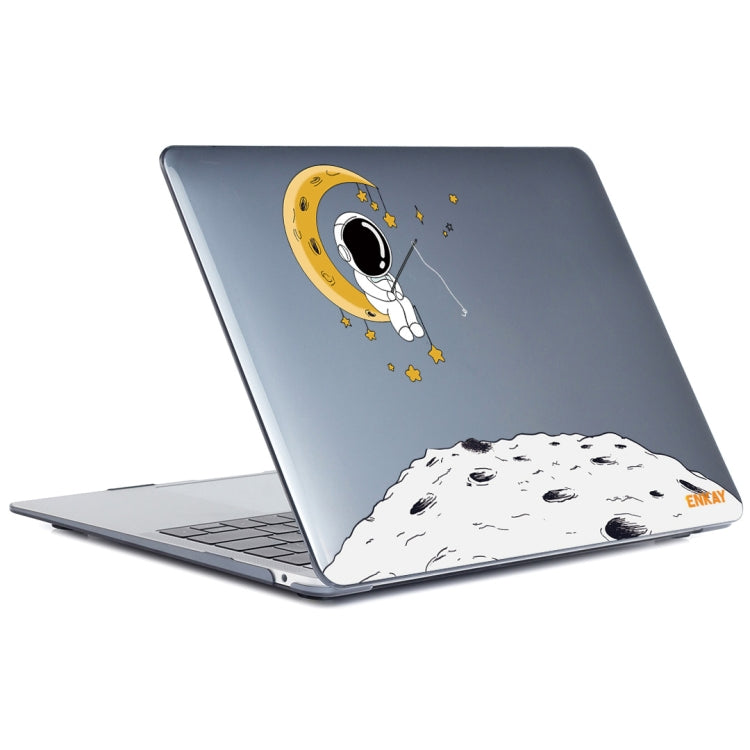 For MacBook Air 13.3 inch A2179 / A2337 ENKAY Spaceman Pattern Laotop Protective Crystal Case(Spaceman No.3) - MacBook Air Cases by ENKAY | Online Shopping South Africa | PMC TechLife | Buy Now Pay Later Mobicred