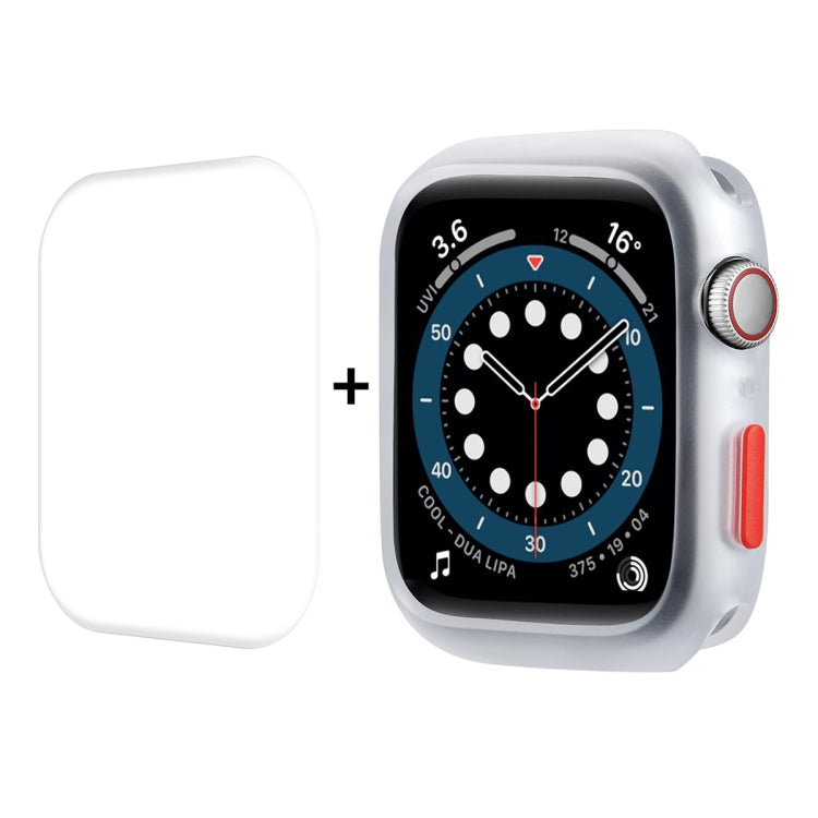 ENKAY  TPU Case  + Full Coverage PET Screen Protector For Apple Watch Series 8 / 7 41mm(Translucent) - free shipping - PMC TechLife - Order now!