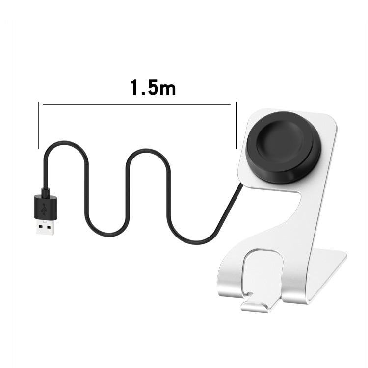 For Huawei Watch 3 Rotatable Magnetic Metal Charging Base(Gray) - Charger by PMC TechLife | Online Shopping South Africa | PMC TechLife | Buy Now Pay Later Mobicred
