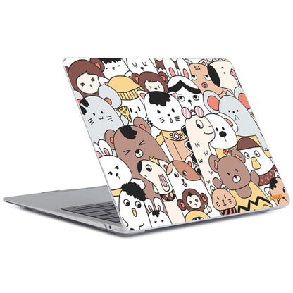 ENKAY Animal Series Pattern Laotop Protective Crystal Case For MacBook Pro 13.3 inch A1706 / A1708 / A1989 / A2159(Animals No.1) - MacBook Pro Cases by ENKAY | Online Shopping South Africa | PMC Jewellery