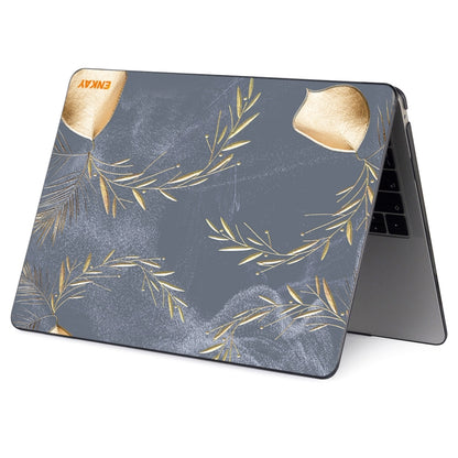 ENKAY Vintage Pattern Series Laotop Protective Crystal Case For MacBook Air 13.3 inch A1932 / A2179 / A2337(Wild Oats) - MacBook Air Cases by ENKAY | Online Shopping South Africa | PMC Jewellery