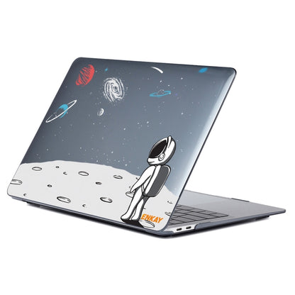 ENKAY Star Series Pattern Laotop Protective Crystal Case For MacBook Pro 13.3 inch A2251 / A2289 / A2338 2020(Backpack Astronaut) - MacBook Pro Cases by ENKAY | Online Shopping South Africa | PMC Jewellery