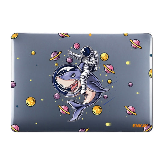 ENKAY Star Series Pattern Laotop Protective Crystal Case For MacBook Pro 13.3 inch A2251 / A2289 / A2338 2020(Shark Astronaut) - MacBook Pro Cases by ENKAY | Online Shopping South Africa | PMC Jewellery