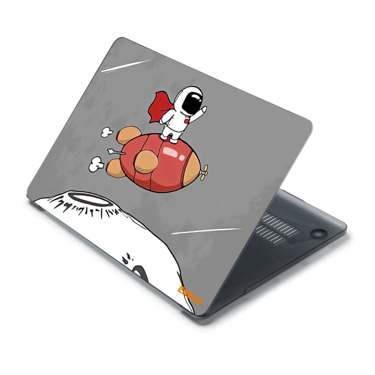 ENKAY Star Series Pattern Laotop Protective Crystal Case For MacBook Pro 14.2 inch A2442 (2021)(Rocket Astronaut) - MacBook Pro Cases by ENKAY | Online Shopping South Africa | PMC TechLife | Buy Now Pay Later Mobicred