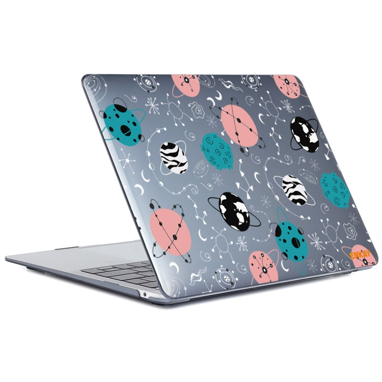 ENKAY Star Series Pattern Laotop Protective Crystal Case For MacBook Pro 16 inch A2141(Geometric Planet) - MacBook Pro Cases by ENKAY | Online Shopping South Africa | PMC Jewellery