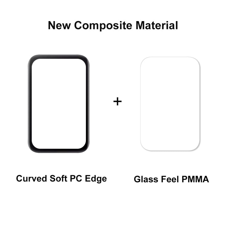 10 PCS For Xiaomi Band 7 Pro ENKAY 3D Full Coverage Soft PC Edge + PMMA HD Screen Protector Film - free shipping - PMC TechLife - Order now!