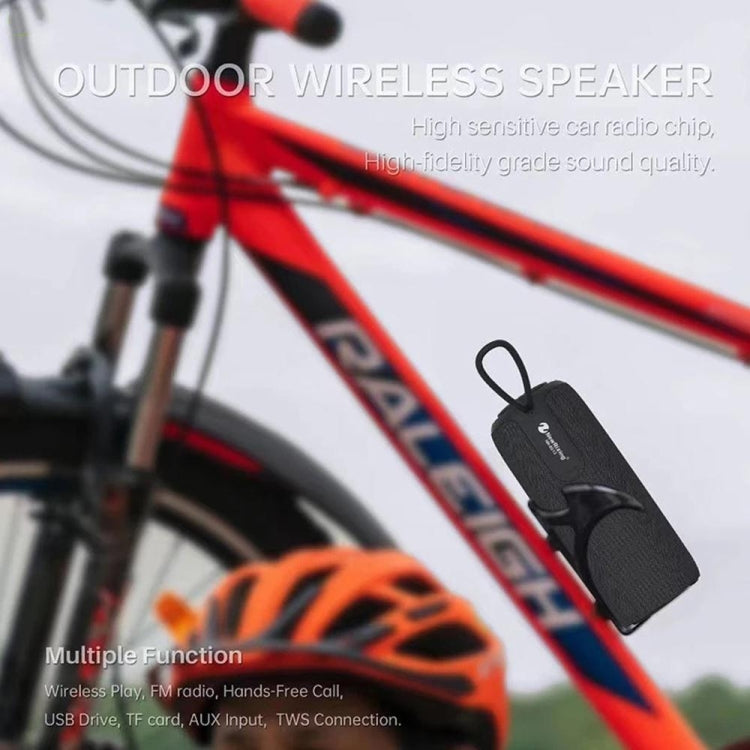 NewRixing NR8013 10W TWS Portable Wireless Stereo Speaker Support TF Card / FM(Green) - free shipping - PMC TechLife - Order now!