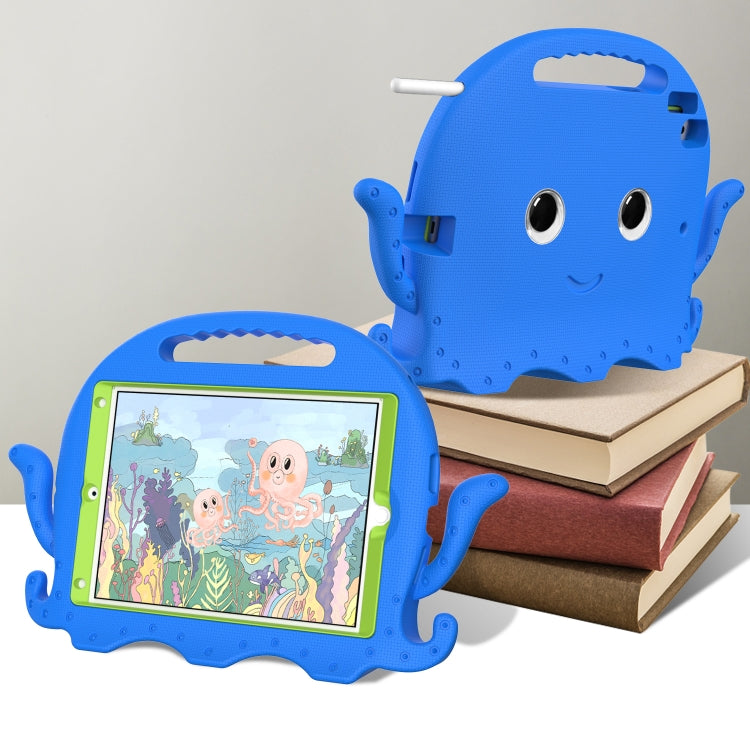 For iPad 10.2 2019 / 2020 Octopus Style EVA + PC Tablet Case with Strap(Blue) - iPad 10.2 Cases by PMC TechLife | Online Shopping South Africa | PMC TechLife | Buy Now Pay Later Mobicred
