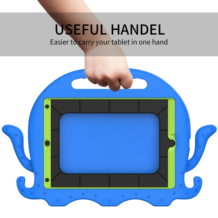 For iPad Air 3 10.5 2019 / Pro 10.5 Octopus Style EVA + PC Tablet Case with Strap(Blue) - free shipping - PMC TechLife - Order now!