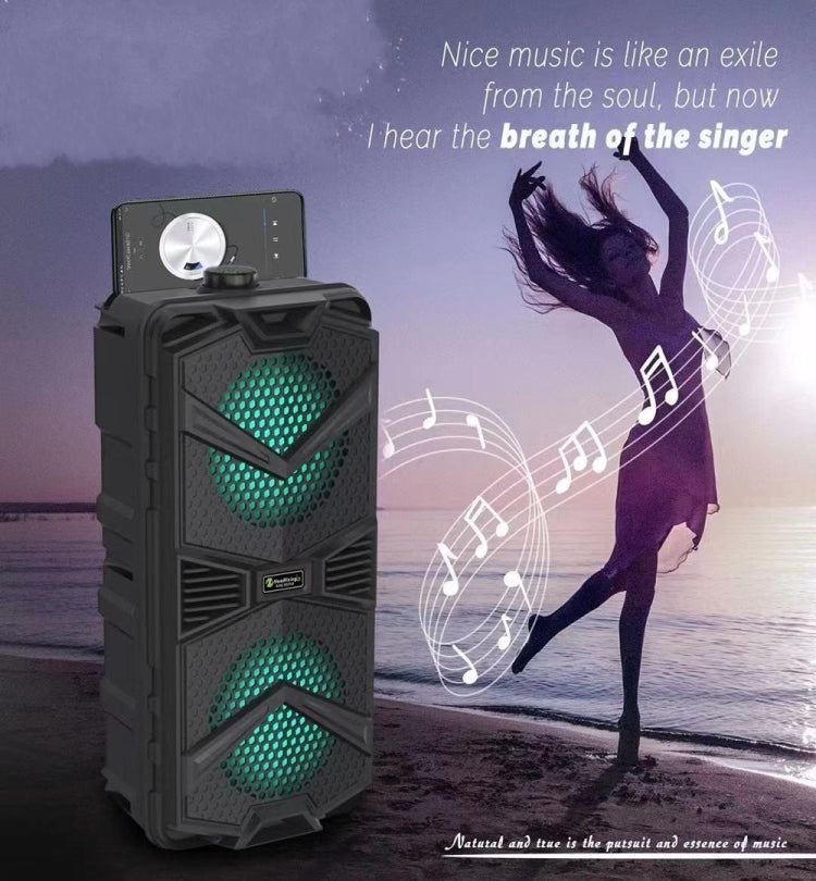 NewRixing NRG5501B Outdoor Portable Karaoke Wireless Speaker 16W Audio Amplifier No Mic - free shipping - PMC TechLife - Order now!