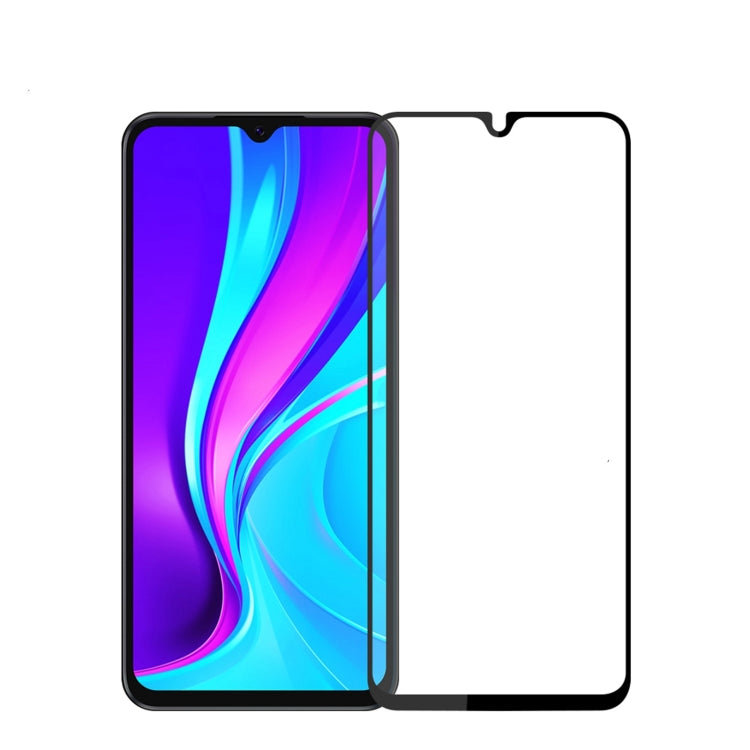 For Xiaomi Poco C40 MOFI 9H 2.5D Full Screen Tempered Glass Film(Black) -  by MOFI | Online Shopping South Africa | PMC TechLife | Buy Now Pay Later Mobicred