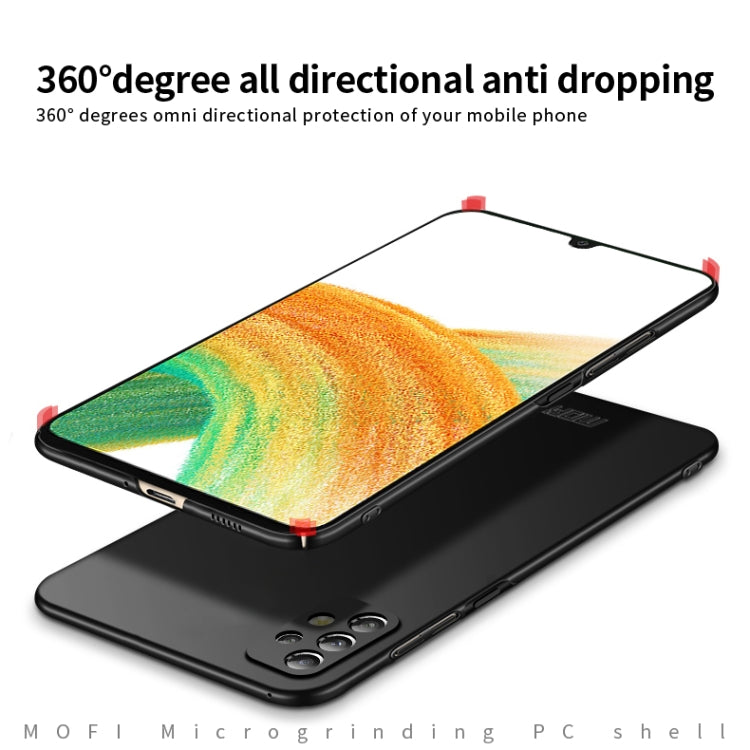 For Samsung Galaxy A33 5G MOFI Frosted PC Ultra-thin Hard Phone Case(Black) - free shipping - PMC TechLife - Order now!