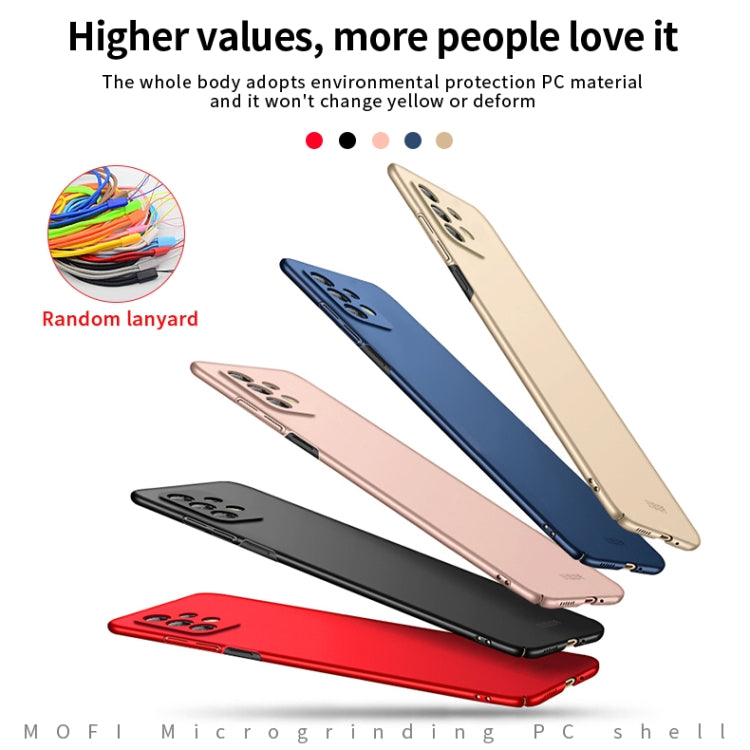 For Samsung Galaxy A33 5G MOFI Frosted PC Ultra-thin Hard Phone Case(Black) - free shipping - PMC TechLife - Order now!