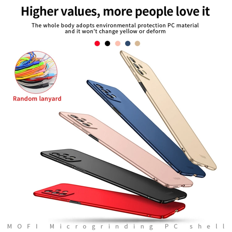 For Samsung Galaxy A53 5G MOFI Frosted PC Ultra-thin Hard Phone Case(Black) - free shipping - PMC TechLife - Order now!