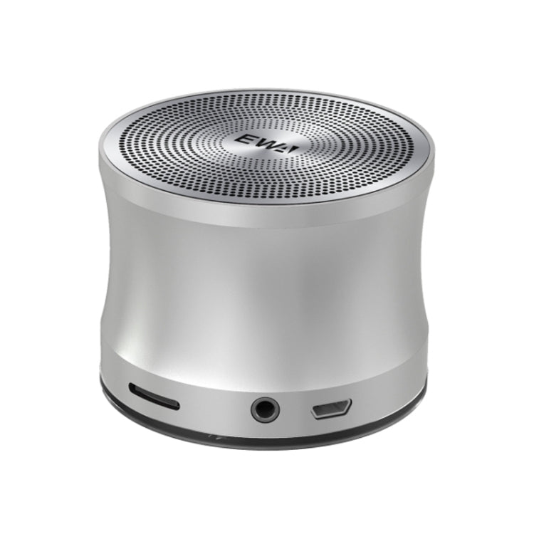 EWA A109+ TWS Stereo Portable Metal Bluetooth Speaker(Sliver) - Mini Speaker by EWA | Online Shopping South Africa | PMC Jewellery | Buy Now Pay Later Mobicred