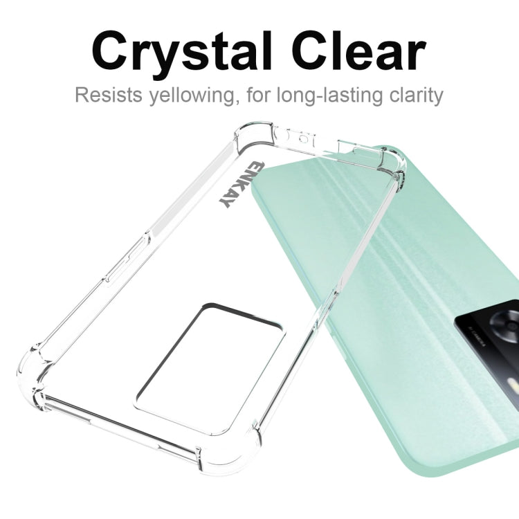 For OPPO A57 4G Global ENKAY Transparent TPU Shockproof Phone Case - free shipping - PMC TechLife - Order now!