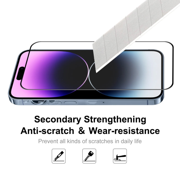 For iPhone 14 Pro 2pcs ENKAY 6D Full Glue Tempered Glass Full Film - free shipping - PMC TechLife - Order now!