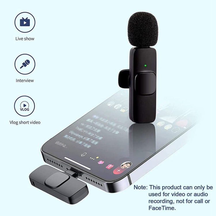 Wireless Lapel Microphones For Android Type C Device - Lavalier Microphone,Suitable For The YouTube | Facebook | Live Streaming | Interview Video | Tiktok - Microphone by PMC TechLife | Online Shopping South Africa | PMC TechLife