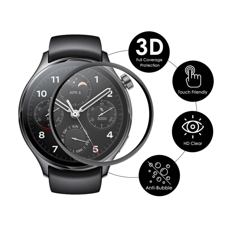 10 PCS For Xiaomi Watch S1 Pro ENKAY 3D Full Coverage Screen Protector Film - free shipping - PMC TechLife - Order now!