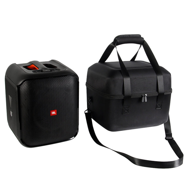 For JBL PartyBox Encore Essential Portable Shockproof Carrying Box Case(Black + Orange) - Protective Case by PMC TechLife | Online Shopping South Africa | PMC TechLife