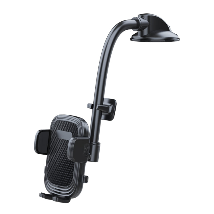 A190+X51 Car Phone Holder Dashboard Windshield Sucker Mount Bendable Long Arm Stand - Car Holders by PMC TechLife | Online Shopping South Africa | PMC TechLife