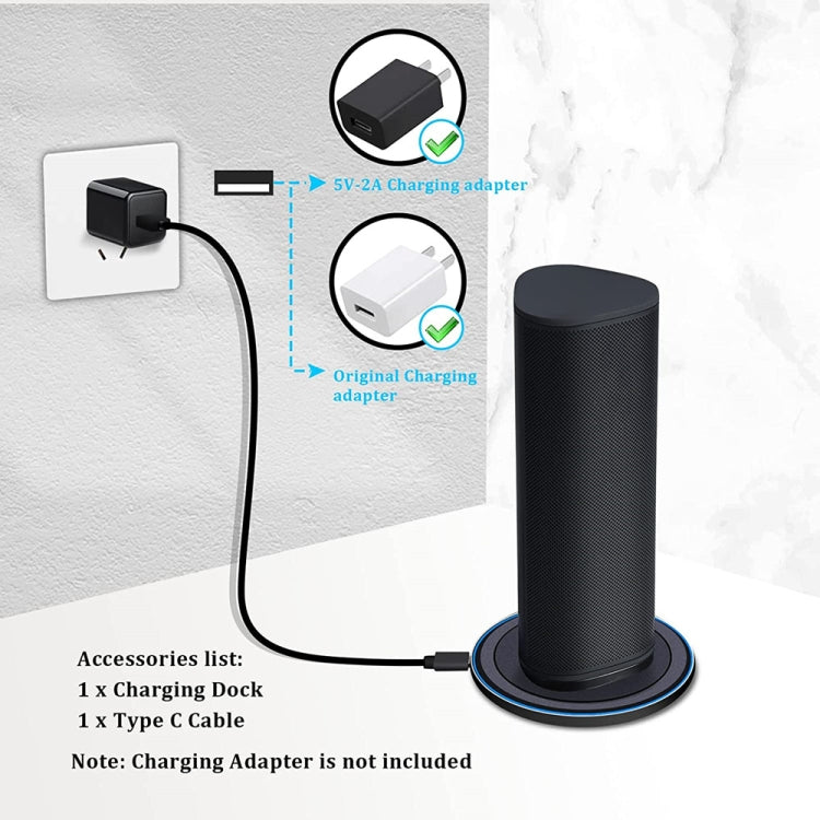 For Sonos Roam Bluetooth Speaker Magnetic Wireless Charger Charging Dock - Other Accessories by PMC TechLife | Online Shopping South Africa | PMC TechLife