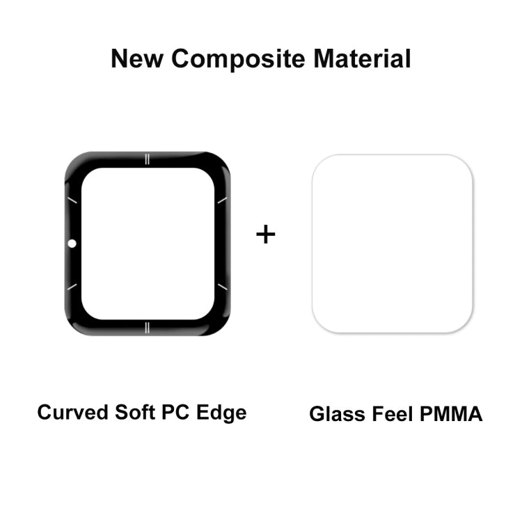 10 PCS Compatible with Garmin Venu SQ 2 ENKAY 3D Full Coverage Soft PC Edge + PMMA HD Screen Protector Film(Sport Version) - Screen Protector by ENKAY | Online Shopping South Africa | PMC TechLife | Buy Now Pay Later Mobicred